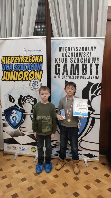 Sebastian Bogucki na turnieju szachowym