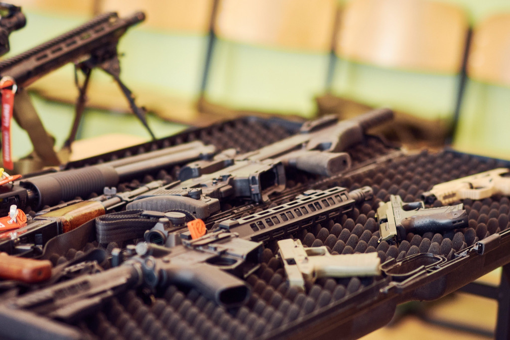 Spotkanie z instruktorem strzelectwa w ZSP