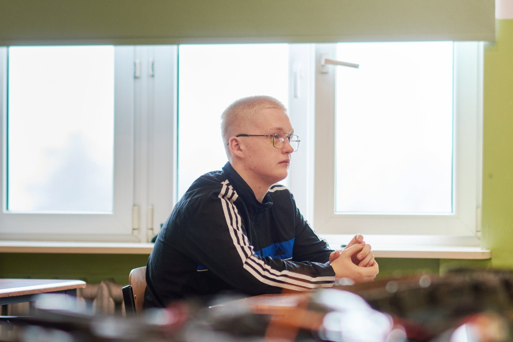 Spotkanie z instruktorem strzelectwa w ZSP