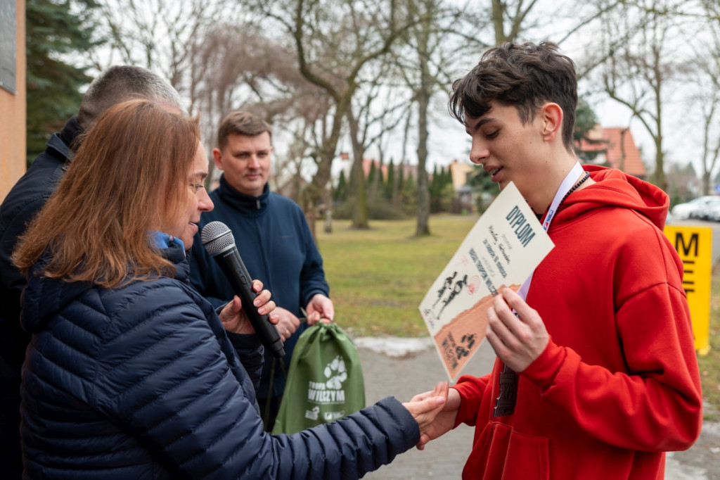 Bieg >>Tropem Wilczym<< dla licealistów