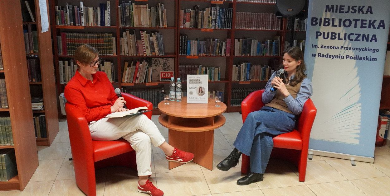 Promocja książki Aleksandry Gałki-Reczko w MBP