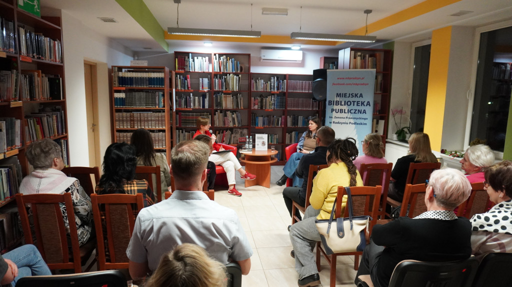 Promocja książki Aleksandry Gałki-Reczko w MBP