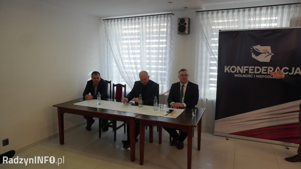 Spotkanie z przedstawicielami Konfederacji