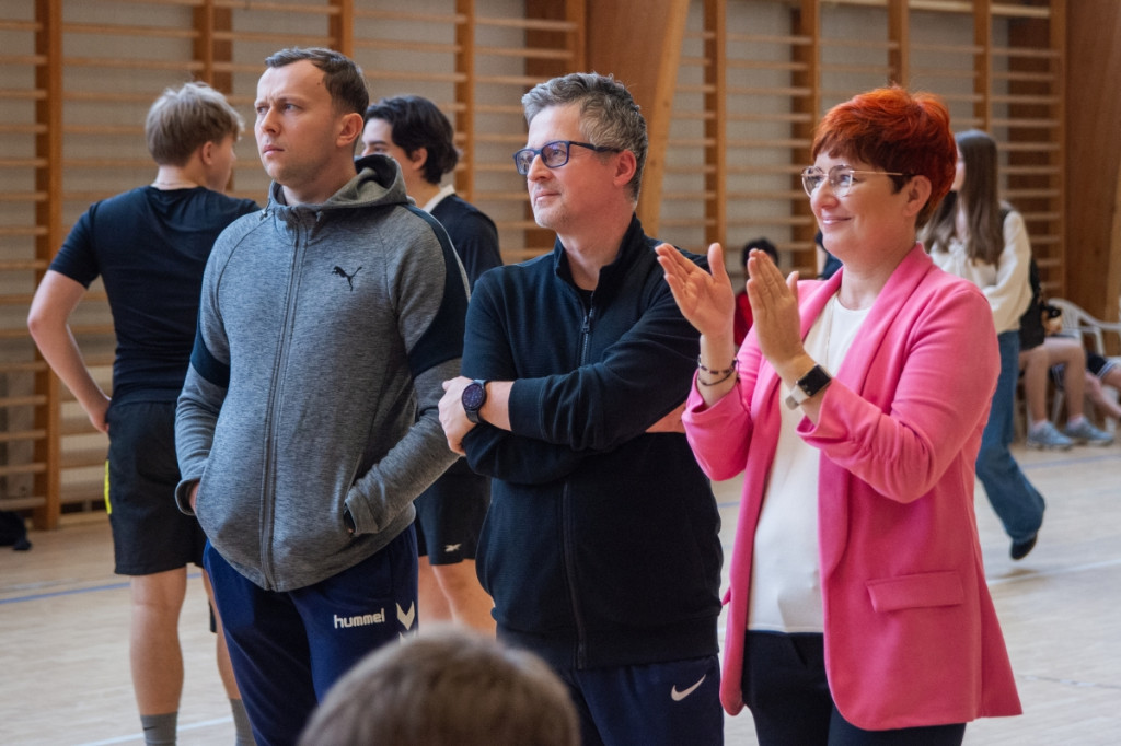 Turniej siatkówki w I LO