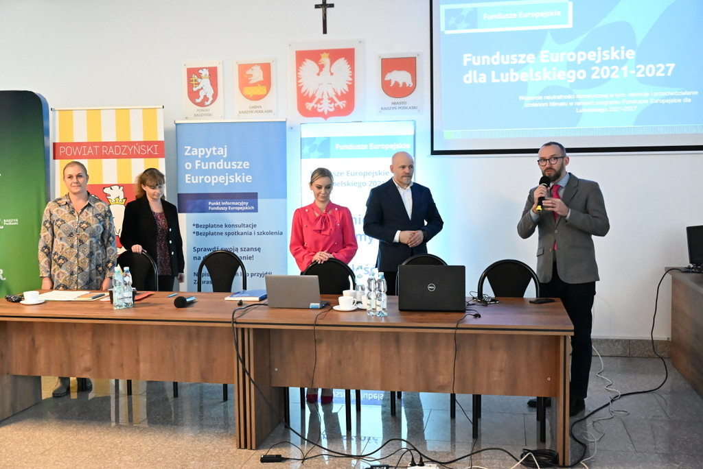 Szkolenie nt. funduszy unijnych w Radzyniu