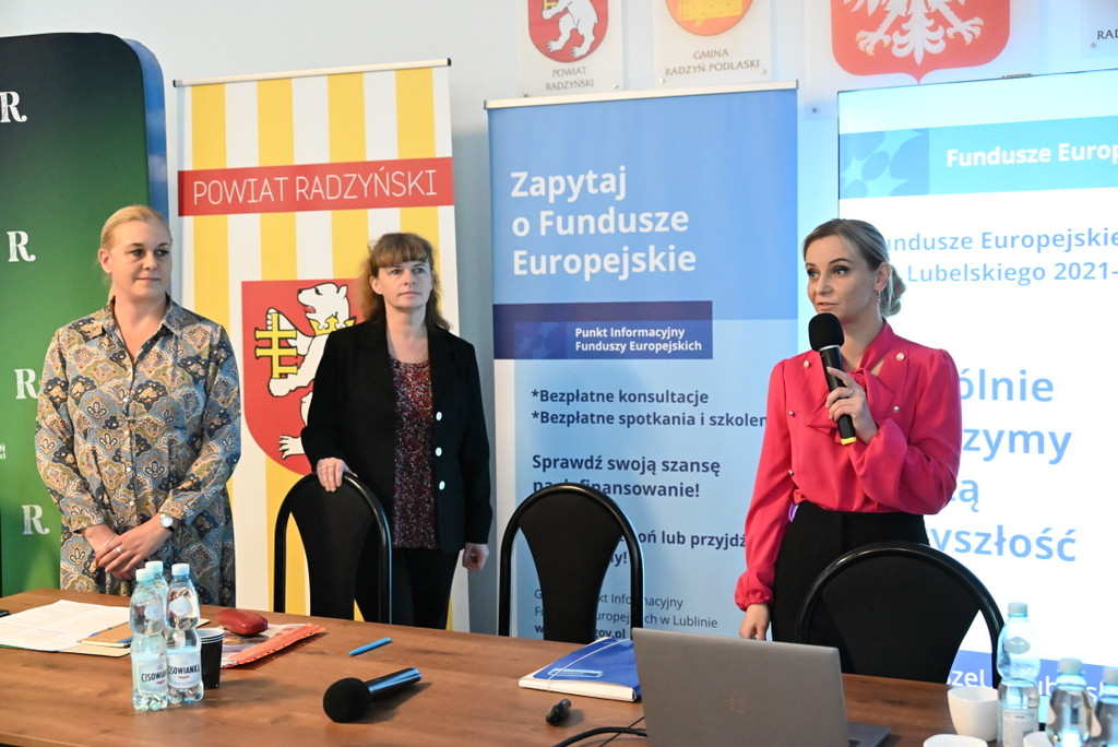 Szkolenie nt. funduszy unijnych w Radzyniu