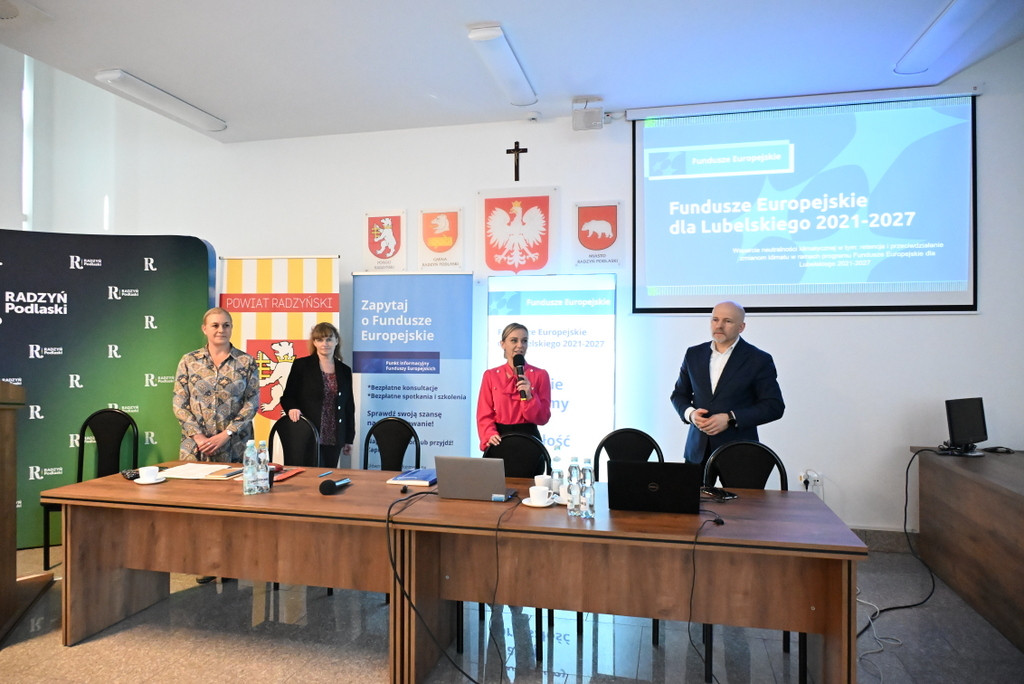 Szkolenie nt. funduszy unijnych w Radzyniu