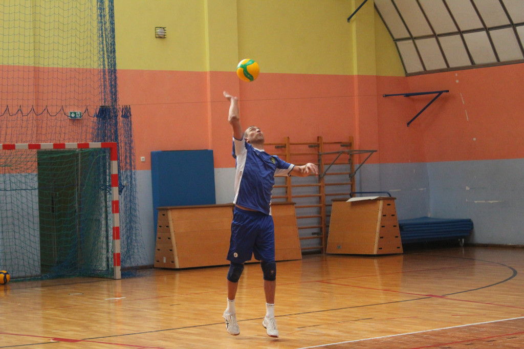 Turniej siatkówki oldbojów w Komarówce