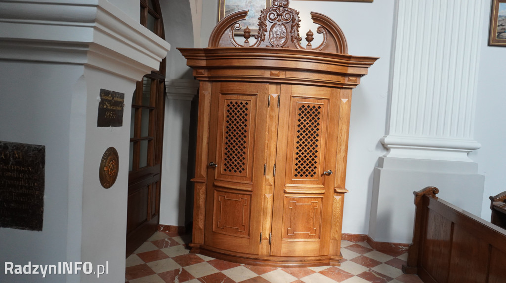 Nowy konfesjonał w kościele Trójcy Świętej