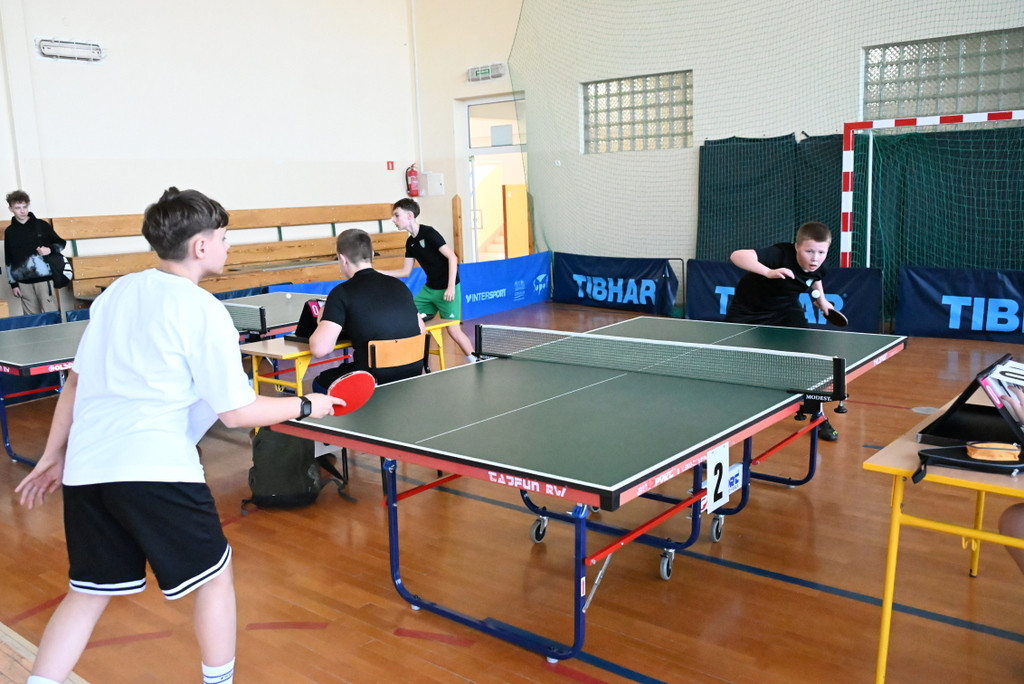 VI Powiatowy Turniej Tenisa Stołowego