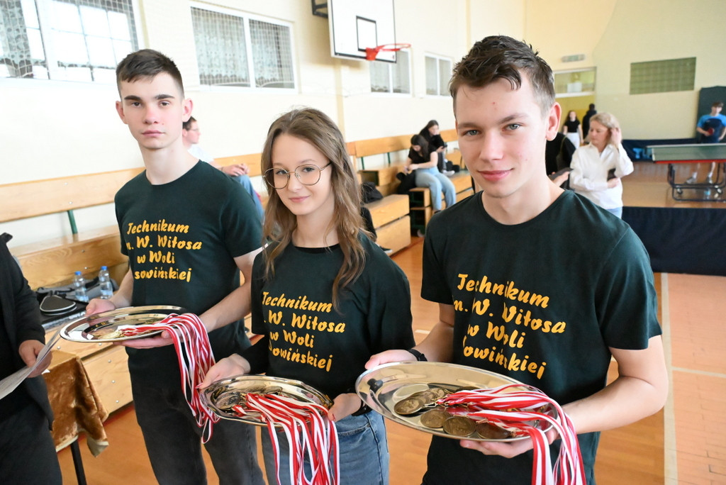 VI Powiatowy Turniej Tenisa Stołowego