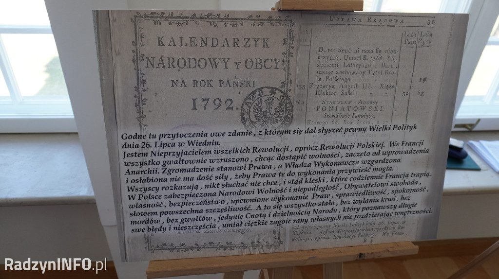 Konferencja i wystawa na temat konstytucji 3 maja