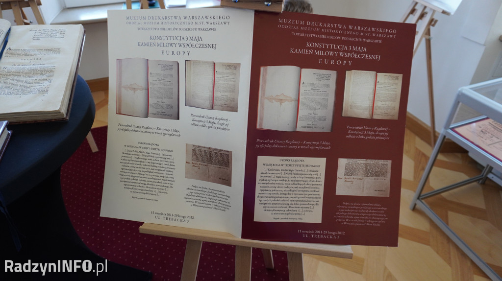 Konferencja i wystawa na temat konstytucji 3 maja