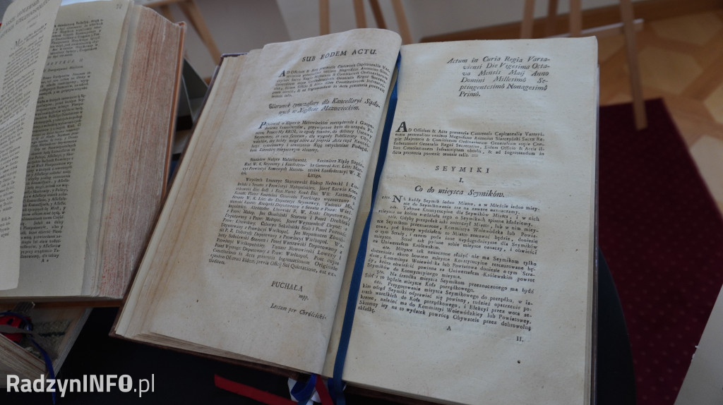 Konferencja i wystawa na temat konstytucji 3 maja