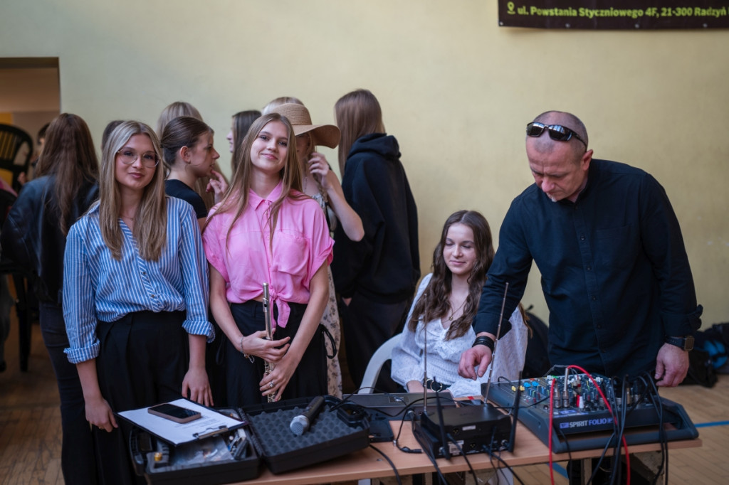 Koncert w I LO z okazji Dnia Kobiet