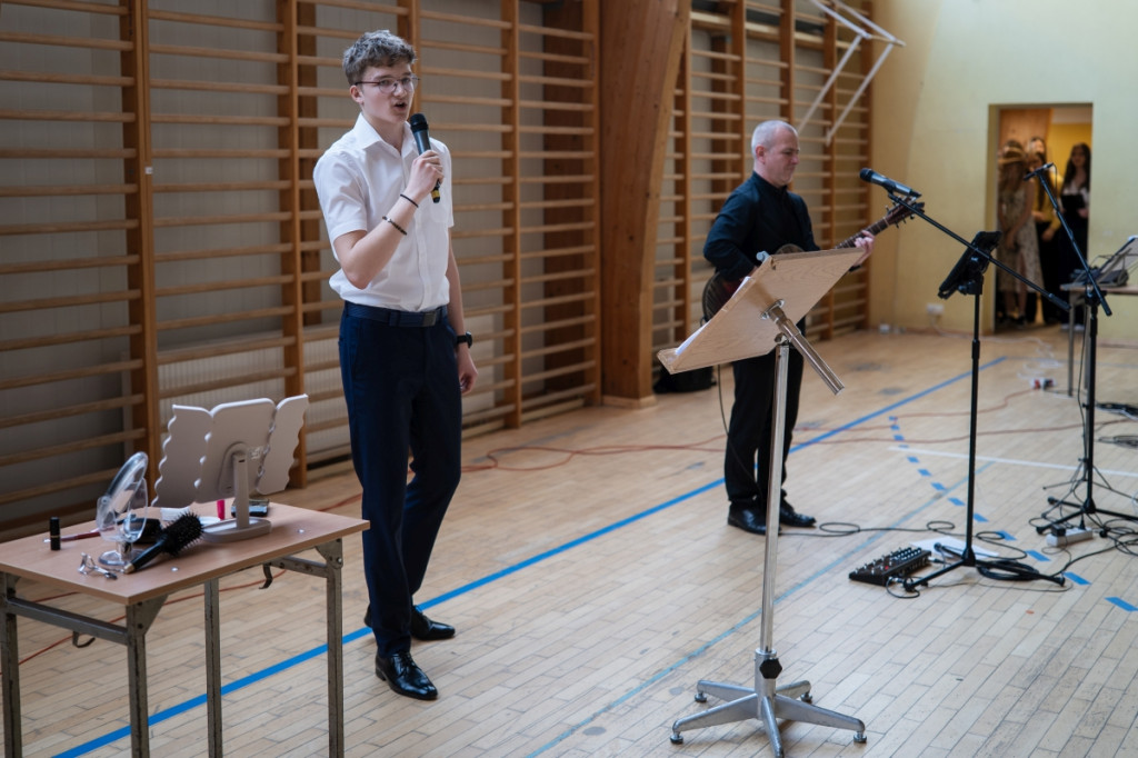 Koncert w I LO z okazji Dnia Kobiet