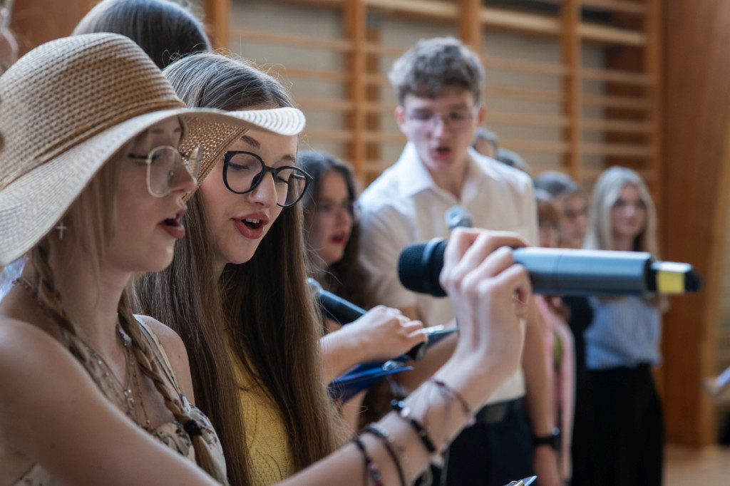 Koncert w I LO z okazji Dnia Kobiet