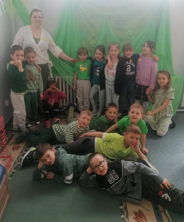 Pierwszy dzień wiosny w SP w Komarówce