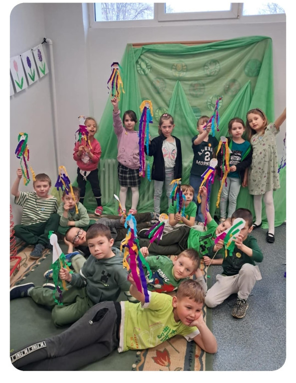 Pierwszy dzień wiosny w SP w Komarówce