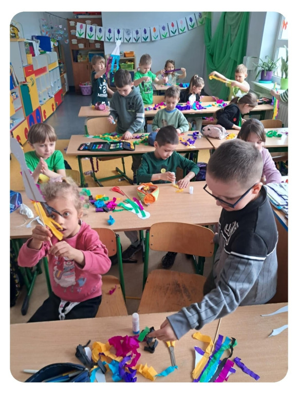 Pierwszy dzień wiosny w SP w Komarówce