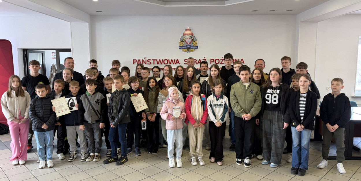 Powiatowy etap turnieju wiedzy pożarniczej