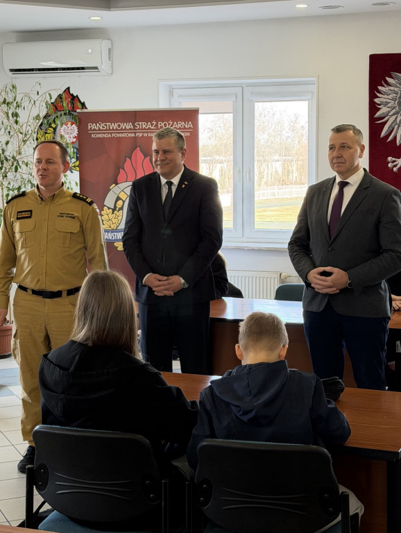 Powiatowy etap turnieju wiedzy pożarniczej