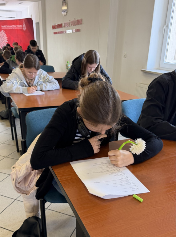 Powiatowy etap turnieju wiedzy pożarniczej