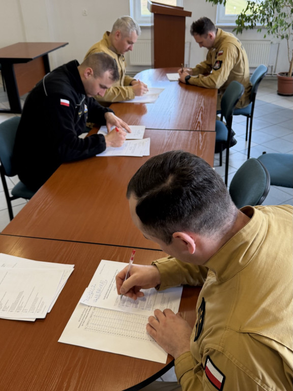 Powiatowy etap turnieju wiedzy pożarniczej