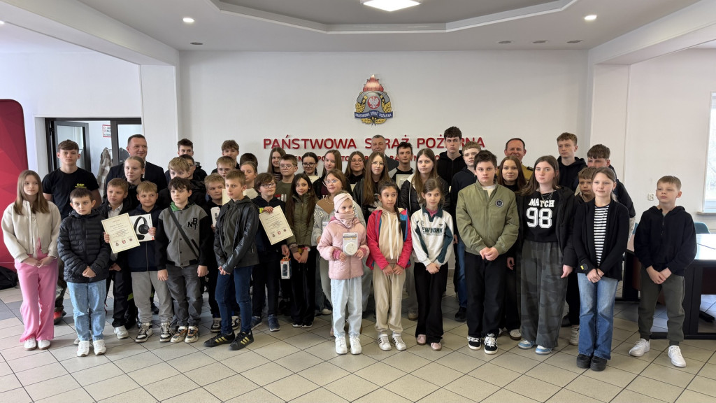 Powiatowy etap turnieju wiedzy pożarniczej