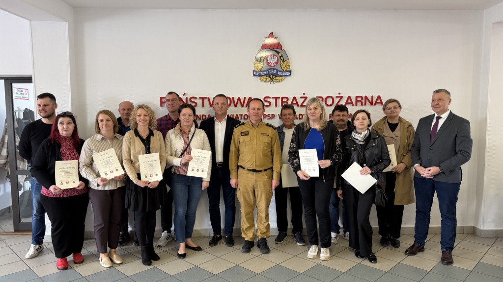 Powiatowy etap turnieju wiedzy pożarniczej