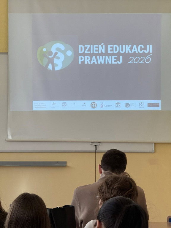 Spotkanie w I LO z okazji Dnia Edukacji Prawnej
