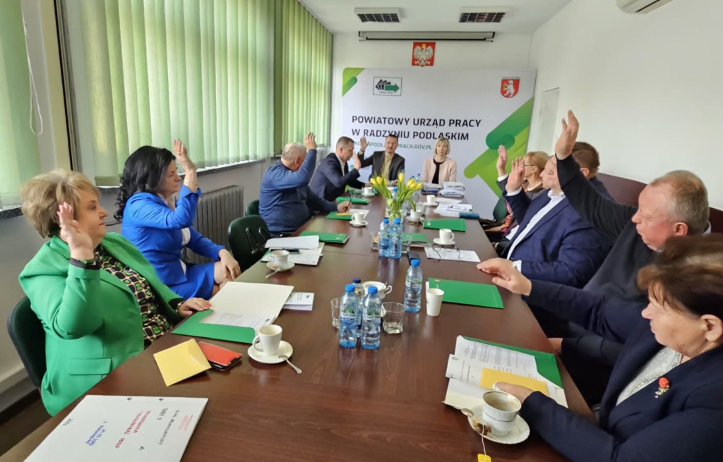 Posiedzenie Powiatowej Rady Rynku Pracy w Radzyniu