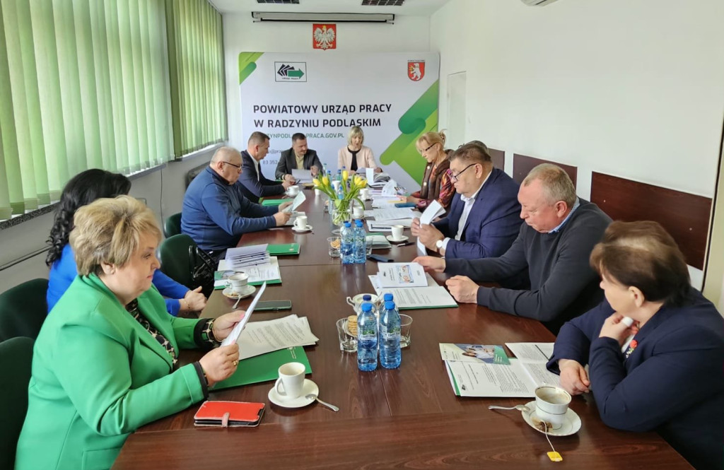 Posiedzenie Powiatowej Rady Rynku Pracy w Radzyniu