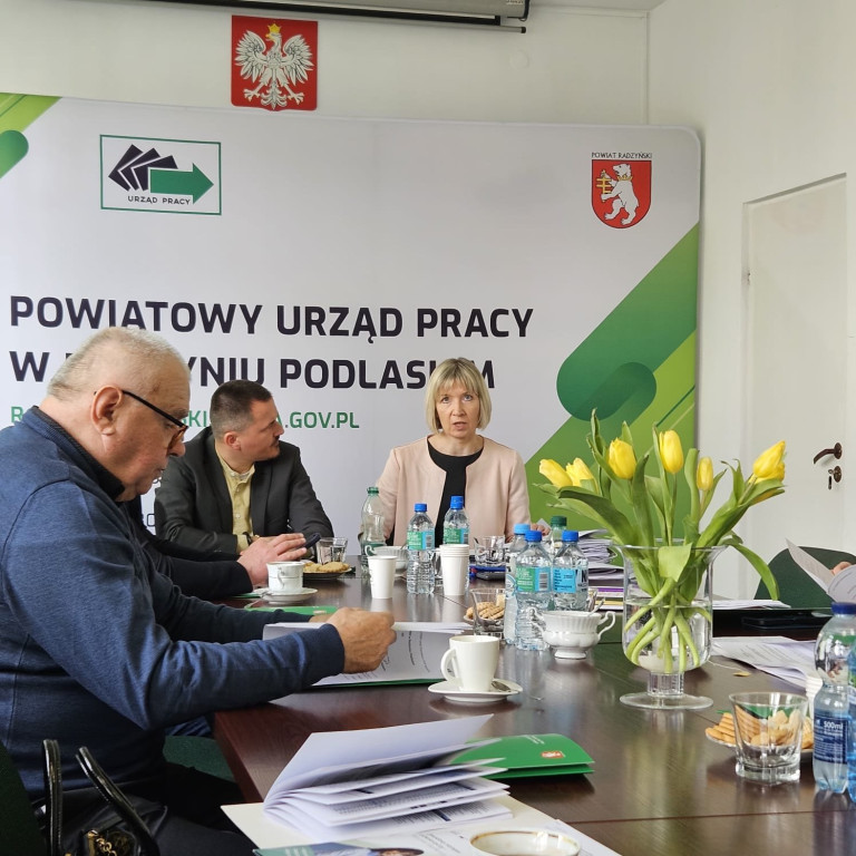 Posiedzenie Powiatowej Rady Rynku Pracy w Radzyniu