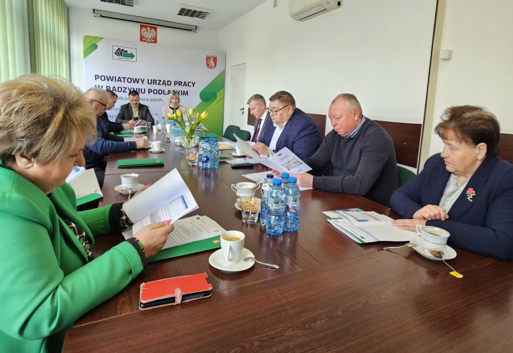 Posiedzenie Powiatowej Rady Rynku Pracy w Radzyniu