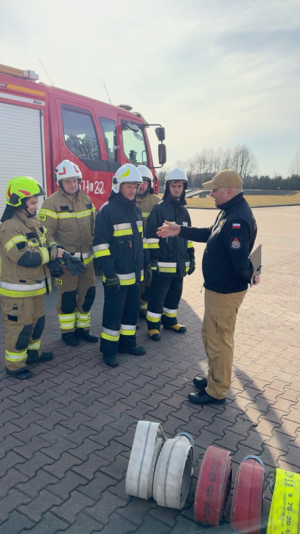 Szkolenie strażaków ratowników z OSP