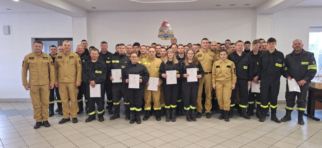 Szkolenie strażaków ratowników z OSP