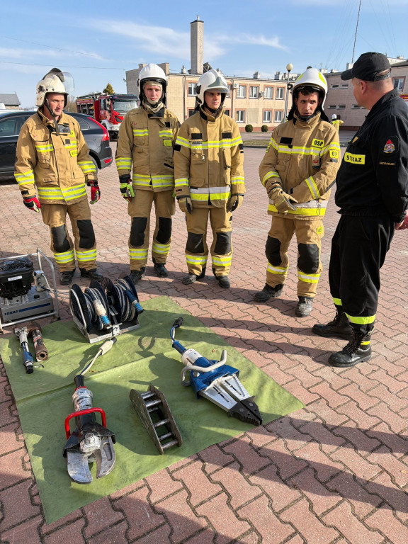 Szkolenie strażaków ratowników z OSP