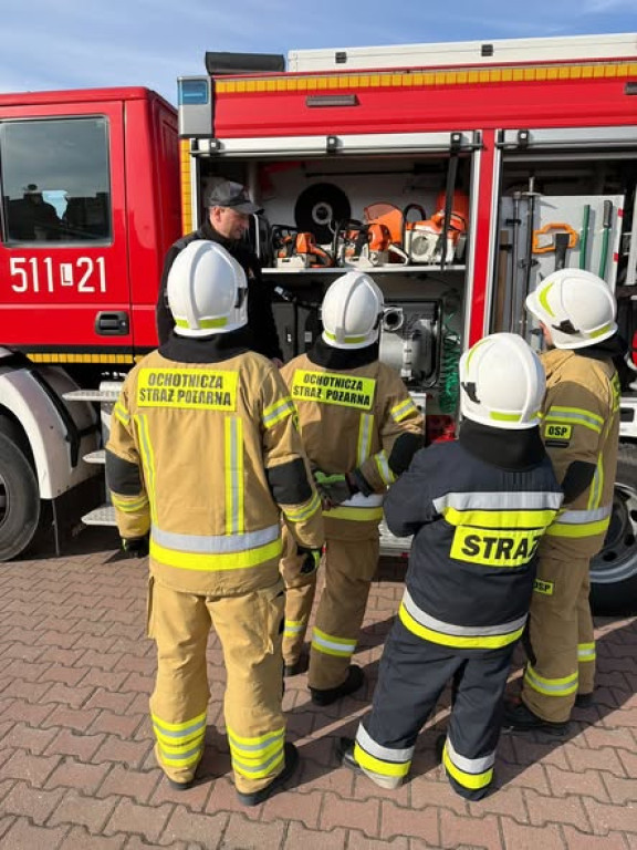 Szkolenie strażaków ratowników z OSP