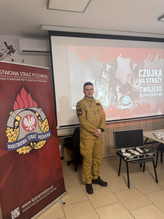 Spotkania edukacyjne ze strażakami