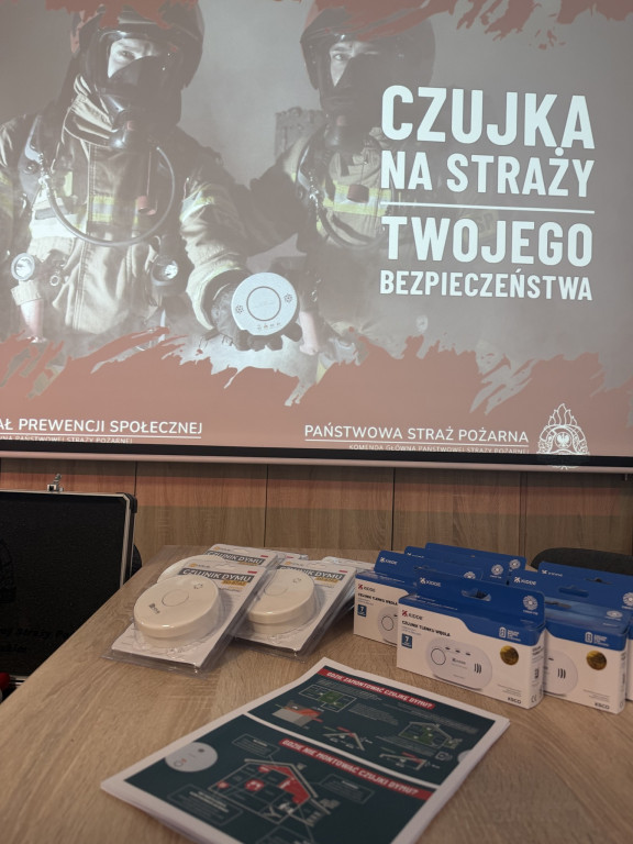 Spotkania edukacyjne ze strażakami