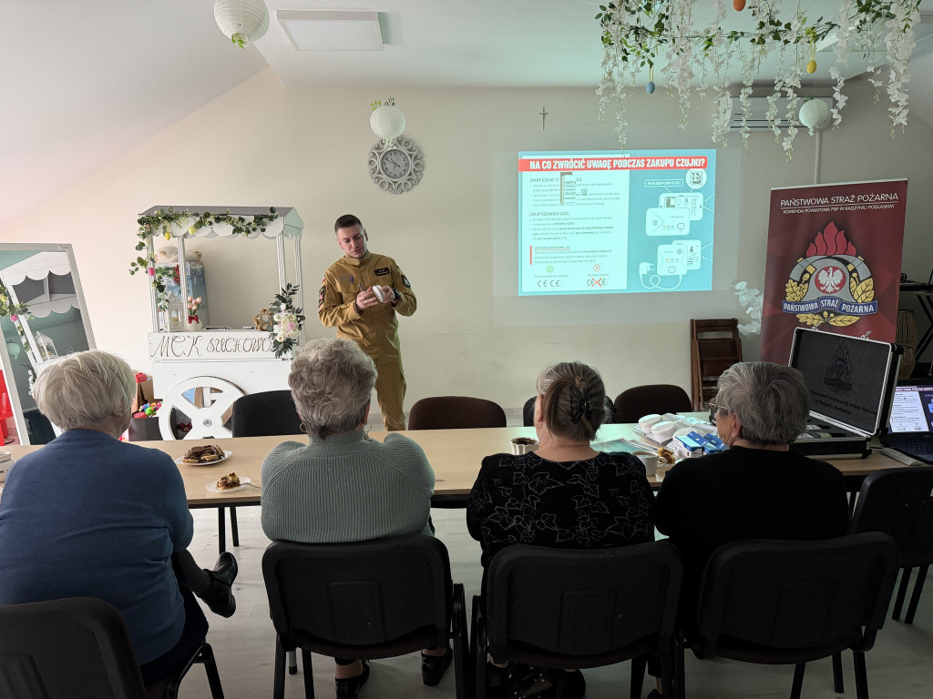 Spotkania edukacyjne ze strażakami