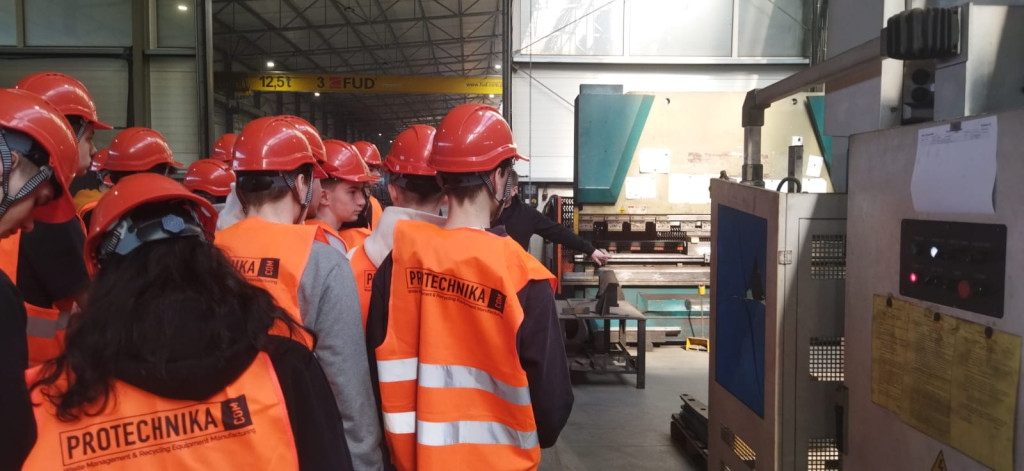 Wizyty uczniów ZSP w zakładach pracy