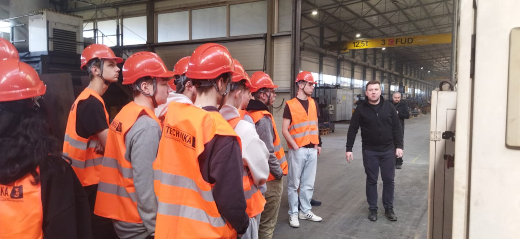 Wizyty uczniów ZSP w zakładach pracy