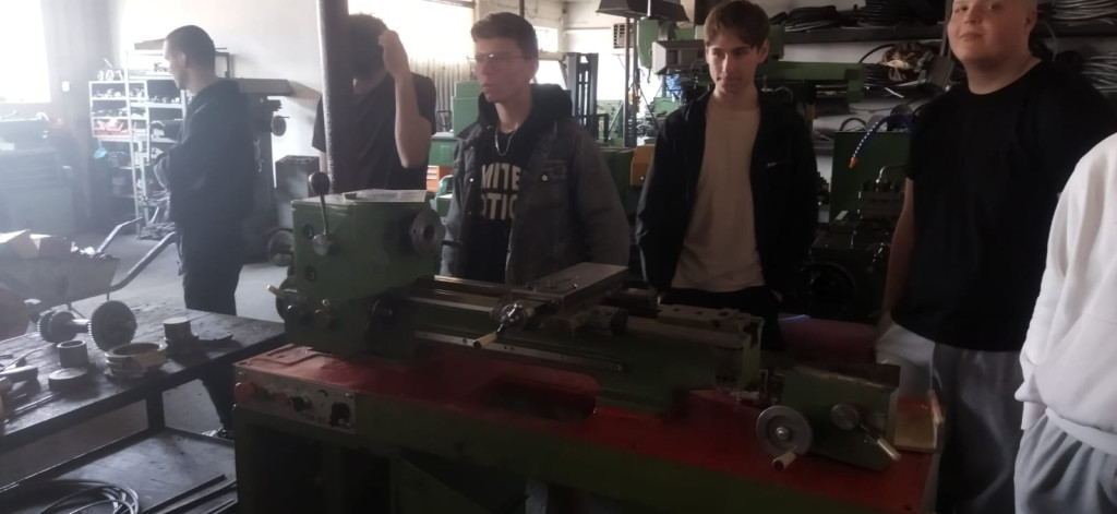 Wizyty uczniów ZSP w zakładach pracy