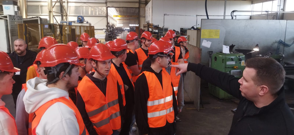 Wizyty uczniów ZSP w zakładach pracy