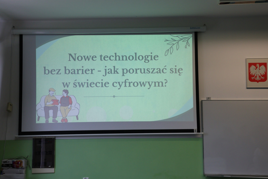 Zajęcia komputerowe dla seniorów z RUTW w ZSP
