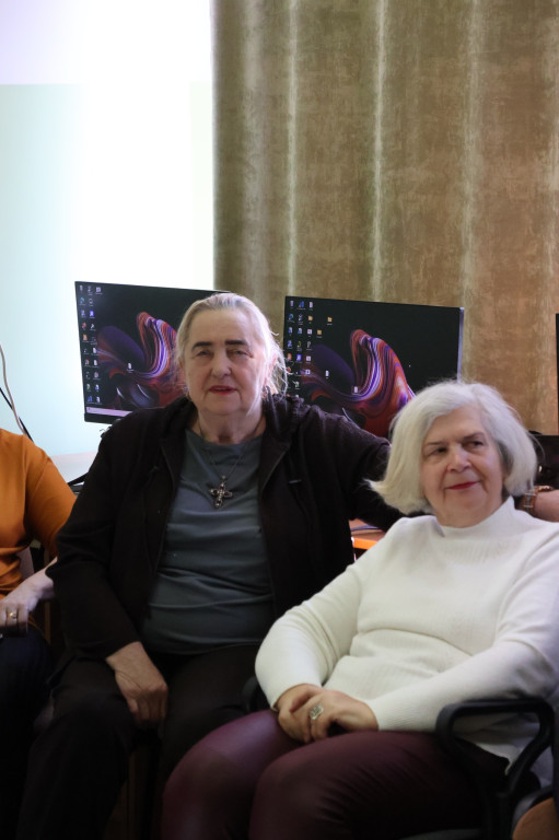 Zajęcia komputerowe dla seniorów z RUTW w ZSP