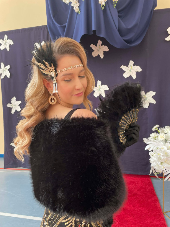 Uczennice ZSP na konkursie fryzjerskim