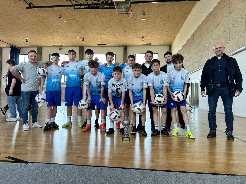 Radzyńscy ministranci na turnieju piłkarskim